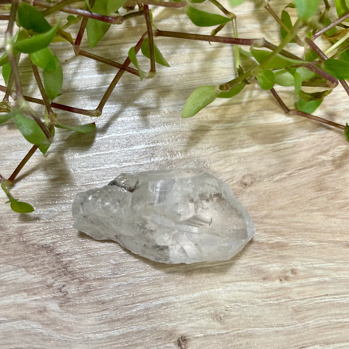 clear quartz crystal